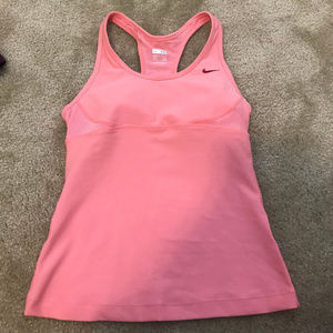 Nike FitDry Light Pink Running Tank XS